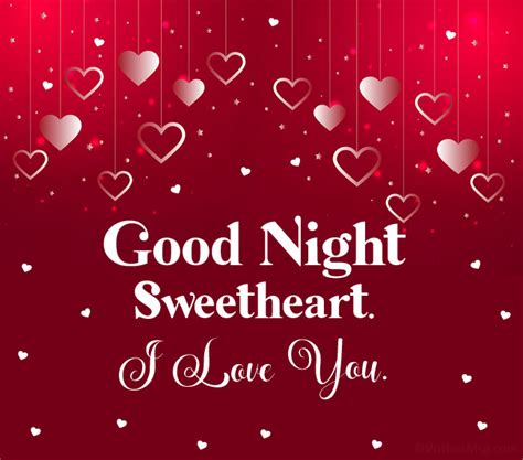 Good Night Romantic Quotes face glows with cute good night text to him