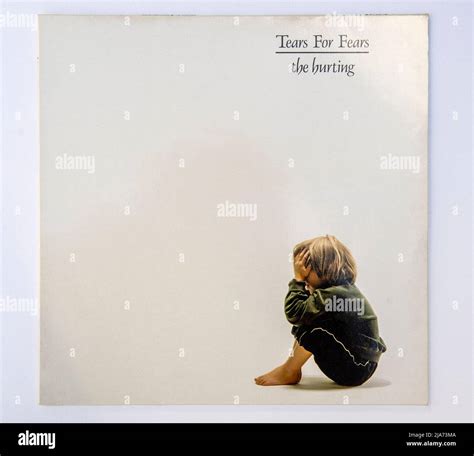 LP cover of The Hurting, the debut studio album by Tears For Fears ...