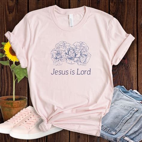 Jesus Is Lord Unisex Tee | Christian T-shirt | Faith with Fun