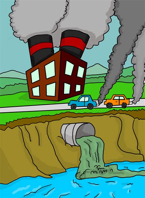 Air pollution cartoon images download | Imagenes de la contaminacion ...