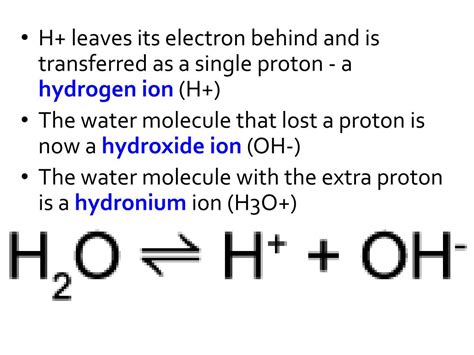 PPT - Dissociation of Water PowerPoint Presentation, free download - ID ...