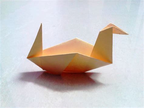 How to make an origami paper duck - 2, Origami. Paper Folding Craft ...