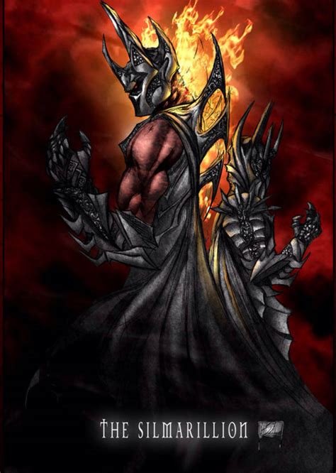 Morgoth and Sauron by simonmoberg on DeviantArt