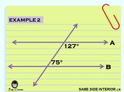 Same-Side Interior Angles: Theorem, Proof, and Examples - Owlcation