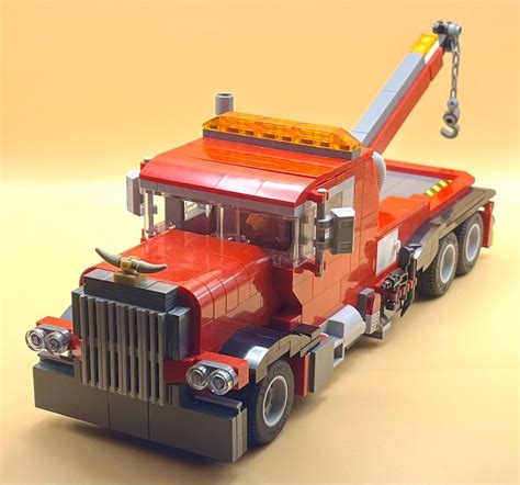 LEGO MOC Tow Truck by IBrickedItUp | Rebrickable - Build with LEGO