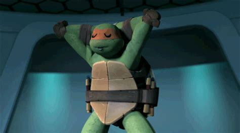 Teenage Mutant Ninja Turtles Michelangelo GIF - Find & Share on GIPHY