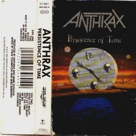 Anthrax - Persistence of Time - Encyclopaedia Metallum: The Metal Archives