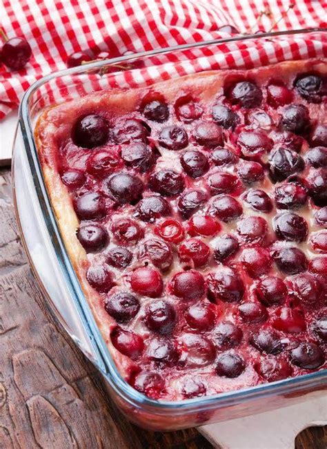 Cherry Clafoutis Recipe | Just A Pinch Recipes