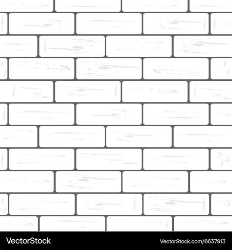 White brick wall background Royalty Free Vector Image