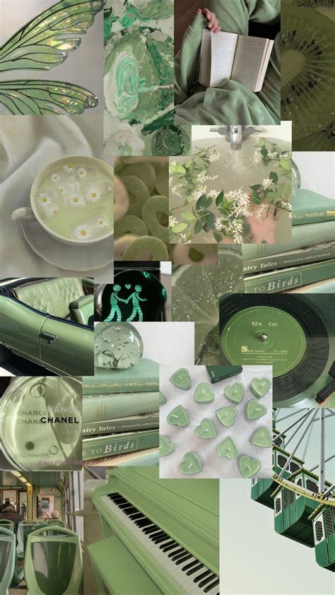 Pin on aesthetic green