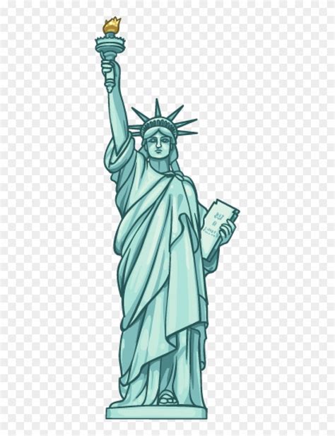 Download Statue Of Liberty - Statue Of Liberty Clipart Png Transparent ...