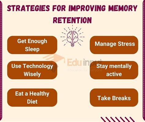 Strategies for Improving Memory Retention While Studying