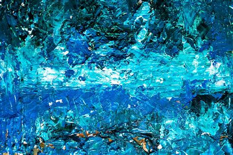 Blue Abstract Art Hd