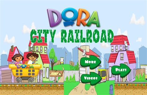 Dora And Diego City Railroad - Popet Games