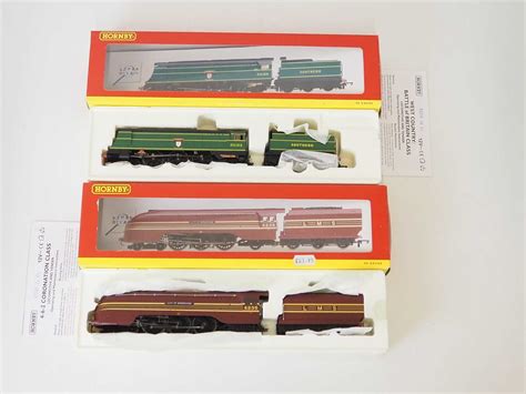 Lot 330 - A pair of HORNBY OO gauge steam locomotives