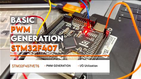 Basic PWM Generation on STM32 Board || STM32F407VET6 || STM32 Cube IDE ...