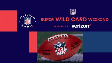 Listen to Every NFL Super Wild Card Weekend Game on SiriusXM