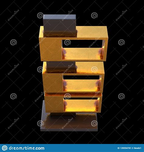 Retail Shelves Stand. Trade Show Booth Stock Illustration ...