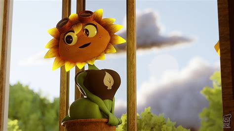 Solar Flare The Sunflower, solar flare pvz HD phone wallpaper | Pxfuel