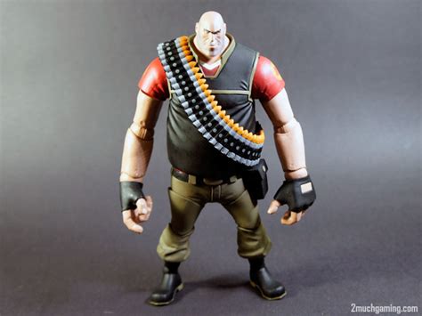 NECA Team Fortress 2 The Heavy Action Figure — Too Much Gaming | Video ...