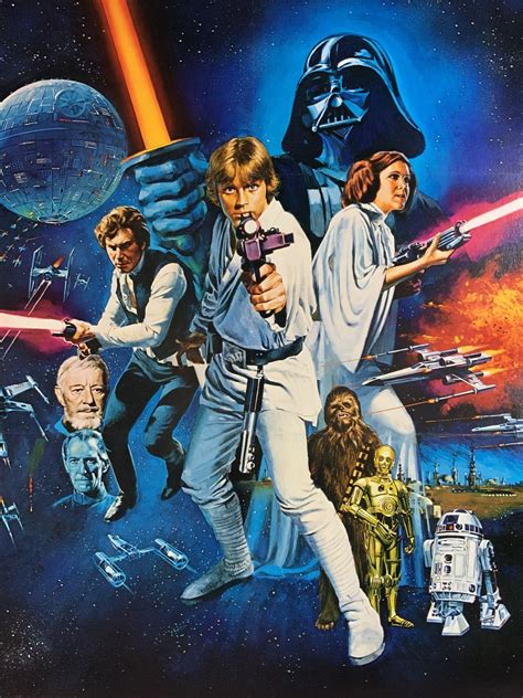 Star Wars - 1977 - Original Movie Poster - Art of the Movies