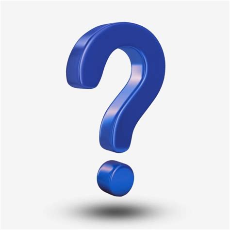 Blue Question Mark 3d PNG Images, Symbol, Graphics, Question Mark PNG ...