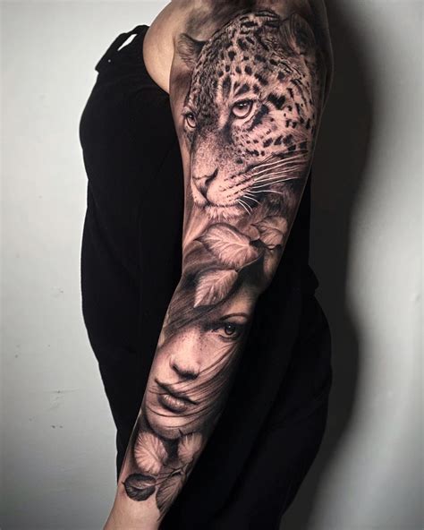 Realistic Tattoo Sleeve