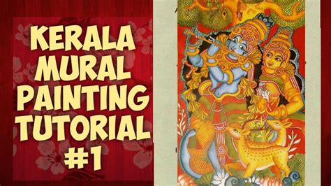 KERALA MURAL PAINTING TUTORIAL #1 | Kerala mural painting, Mural ...