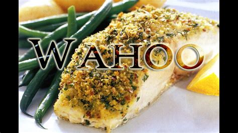 baked wahoo recipe