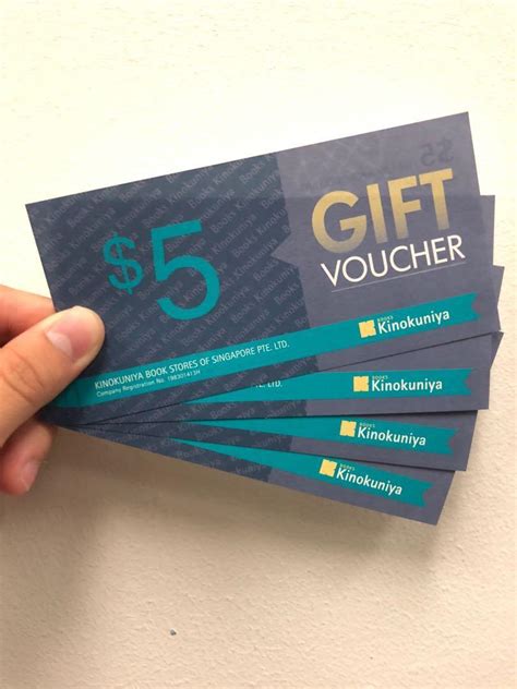 $20 Kinokuniya Vouchers, Tickets & Vouchers, Vouchers on Carousell