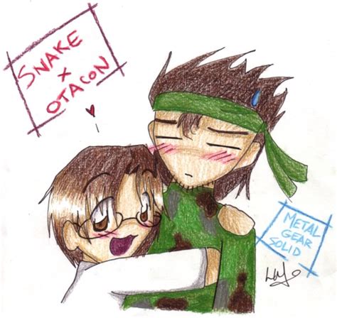 Snake x Otacon by Leena-Erufu on DeviantArt