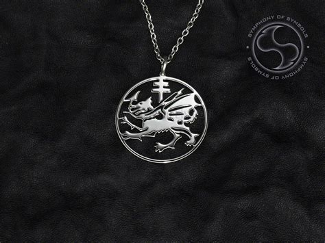 Order of the Dragon Pendant & Necklace | Symphony of Symbols ...