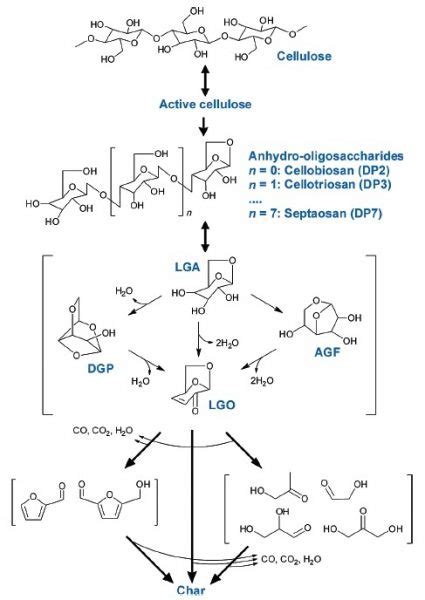 Biomass Pyrolysis Chemical Pathways | The Westmoreland Group