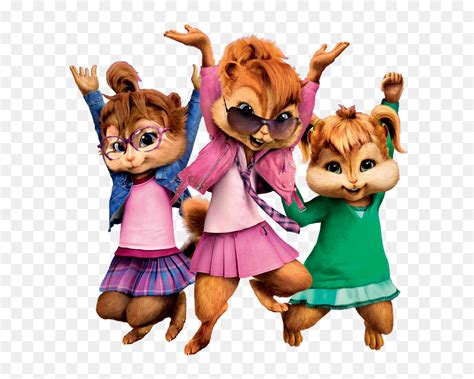 Brittany, Jeanette & Eleanor , Png Download - Alvin And The Chipmunks ...