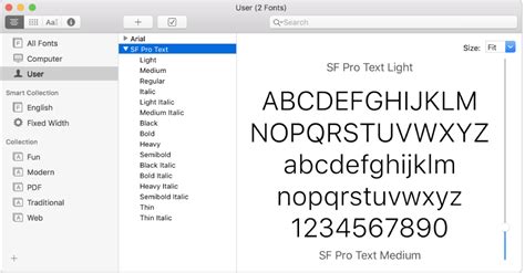 Font Book User Guide for Mac - Apple Support