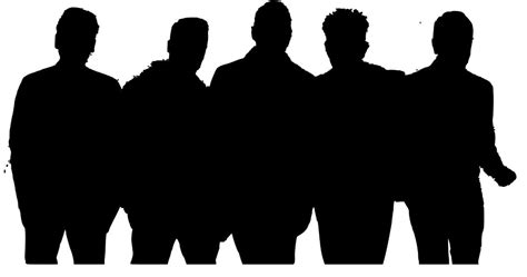 NKOTB Silhouette - Etsy