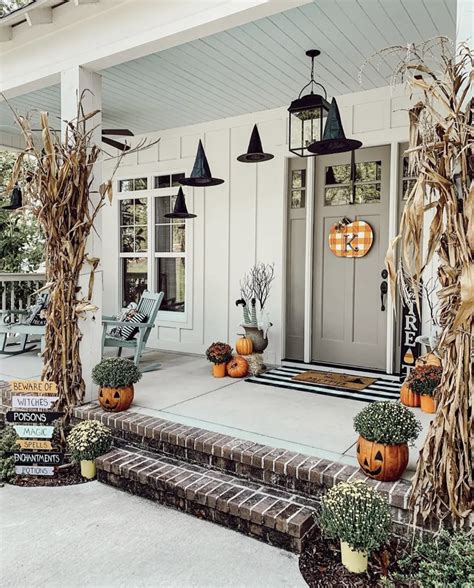 Epic Halloween Front Porch Decor - Over 53 Porch Ideas You'll Love!