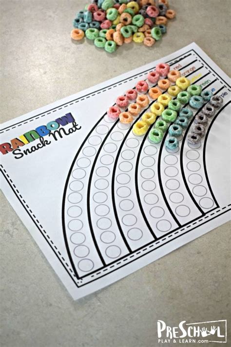 🌈 FREE Printable Rainbow Color Matching Game