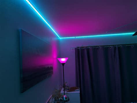 Led Strip Lights Room Setup - midnight-memories-story