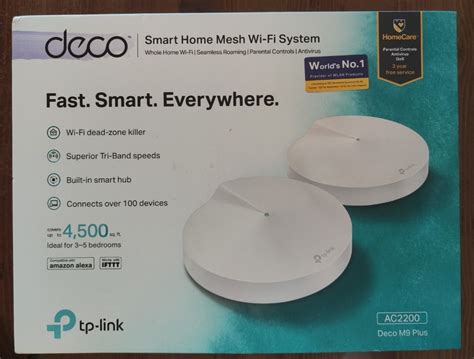 TP-link Deco M9 Plus Wi-Fi System, Computers & Tech, Parts ...