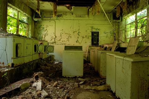 Abandoned laundry room.....