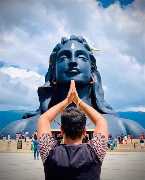 Adiyogi Shiva Statue in Coimbatore – 112 Metres Tall Shiva Sculpture ...