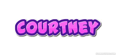 Courtney Logo | Free Name Design Tool from Flaming Text