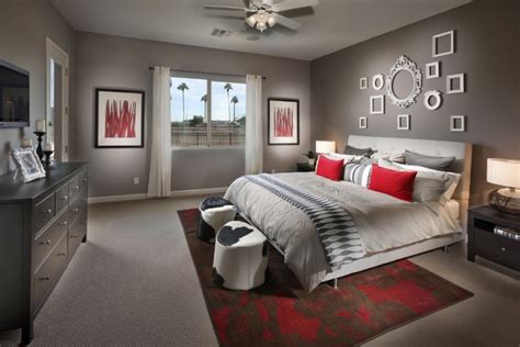 Wonderful Red and Grey Combos To Incorporate In The Bedroom - Top Dreamer