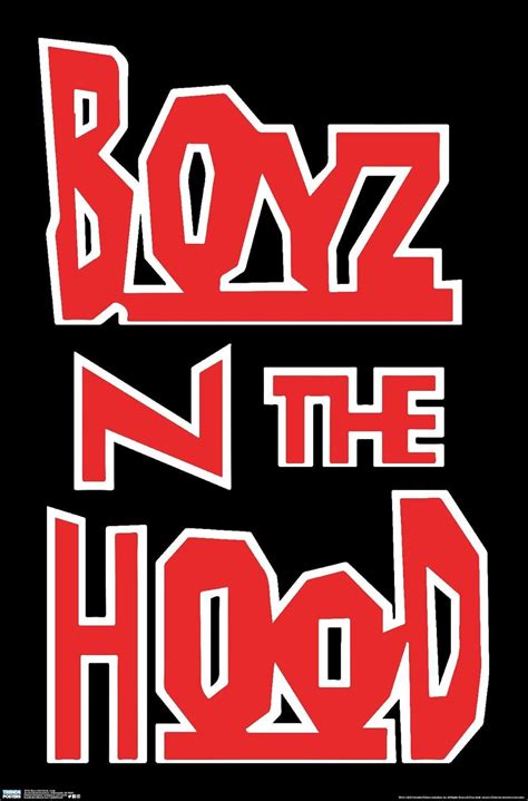 Amazon.com: Trends International Boyz N The Hood - Logo Wall Poster, 22 ...