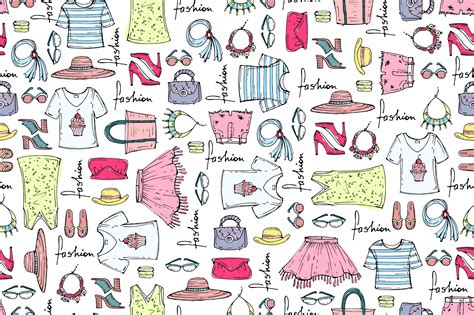 Pattern with summer clothes | Free printable sewing patterns, Printable ...