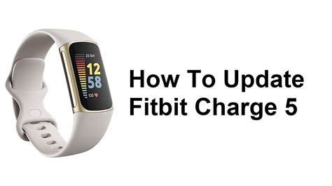 How To Update Fitbit Charge 5