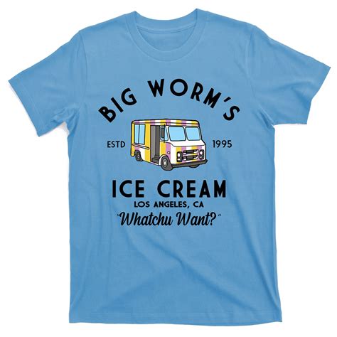 Big Worms Ice Cream Truck Vintage 1995 T-Shirt | TeeShirtPalace