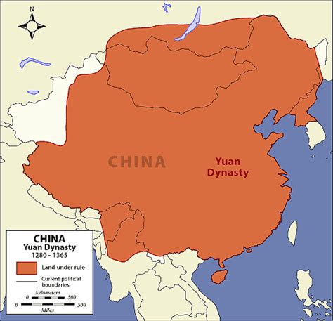 Yuan Dynasty Map - The Art of Asia - History and Maps