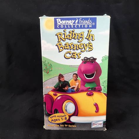 Barney Friends Collection VHS Riding in Barney's Car 1995 Sing Along ...